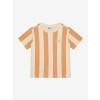 Gestreepte t-shirt - T-shirt big stripe sandstone 